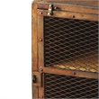 Beaumont Lane Metal Contemporary Industrial Chic Chairside Chest