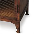 Beaumont Lane Metal Contemporary Industrial Chic Chairside Chest