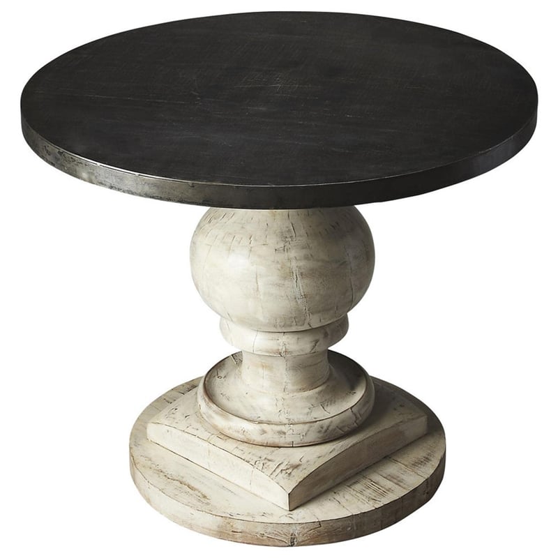 Beaumont Lane Modern Transitional Metal And Wood Foyer Table