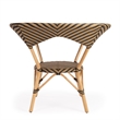 Beaumont Lane Traditional Brown and Beige Rattan Dining Table