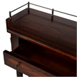 Beaumont Lane Modern Traditional Wood Console Table - Dark Brown