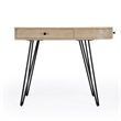 Beaumont Lane Wood Mid-Century Reversible 2 Drawer Writing Desk
