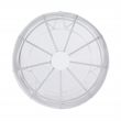 Beaumont Lane Modern Decorative Bright White Wire Iron Accent Table