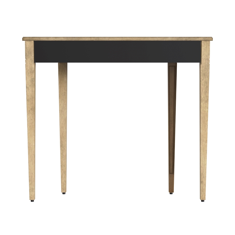 Beaumont Lane Modern Transitional Antique Beige Wood Console Table