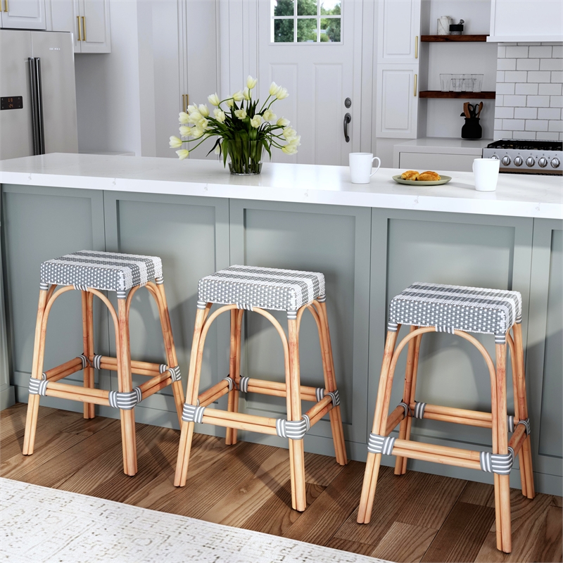 Beaumont Lane Coastal Rectangular Rattan 30