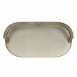 Beaumont Lane Traditional Upholstered Bench in Antique Beige