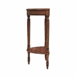 Beaumont Lane Traditional Antique Cherry Demilune Console Table