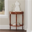 Beaumont Lane Traditional Antique Cherry Demilune Console Table