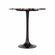Beaumont Lane Modern Round Marble Accent Table - Metal & Marble