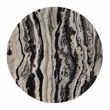Beaumont Lane Modern Round Marble Accent Table - Metal & Marble
