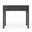 Beaumont Lane Modern Wood Traditional Console Table in Charcoal