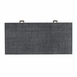 Beaumont Lane Modern Wood Traditional Console Table in Charcoal
