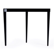 Beaumont Lane Modern Mid-Century Wood Console Table in Black