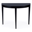 Beaumont Lane Modern Mid-Century Wood Console Table in Black