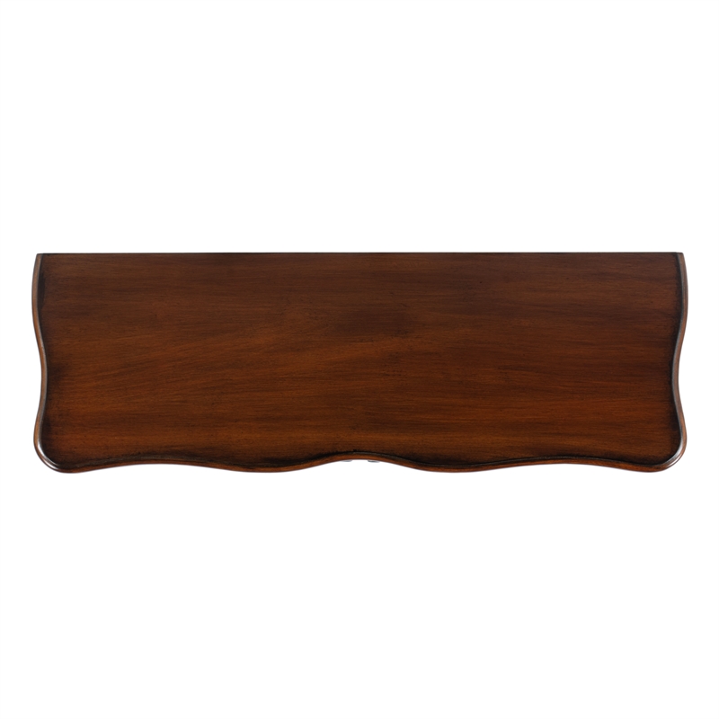 Beaumont Lane Traditional European Wood Accent Cabinet in Antique Cherry