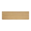 Beaumont Lane Mid-Century 6 Drawer Rounded Leg Wood Dresser in Natural
