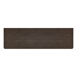 Beaumont Lane Mid-Century 6 Drawer Rounded Leg Wood Dresser in Soft Brown