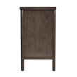 Beaumont Lane Mid-Century 3 Drawer Rounded Leg Wood Dresser in Soft Brown