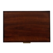 Beaumont Lane Contemporary 2 Drawer End Table in Antique Cherry