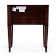 Beaumont Lane Wood Contemporary 2 Drawer End Table in Cherry