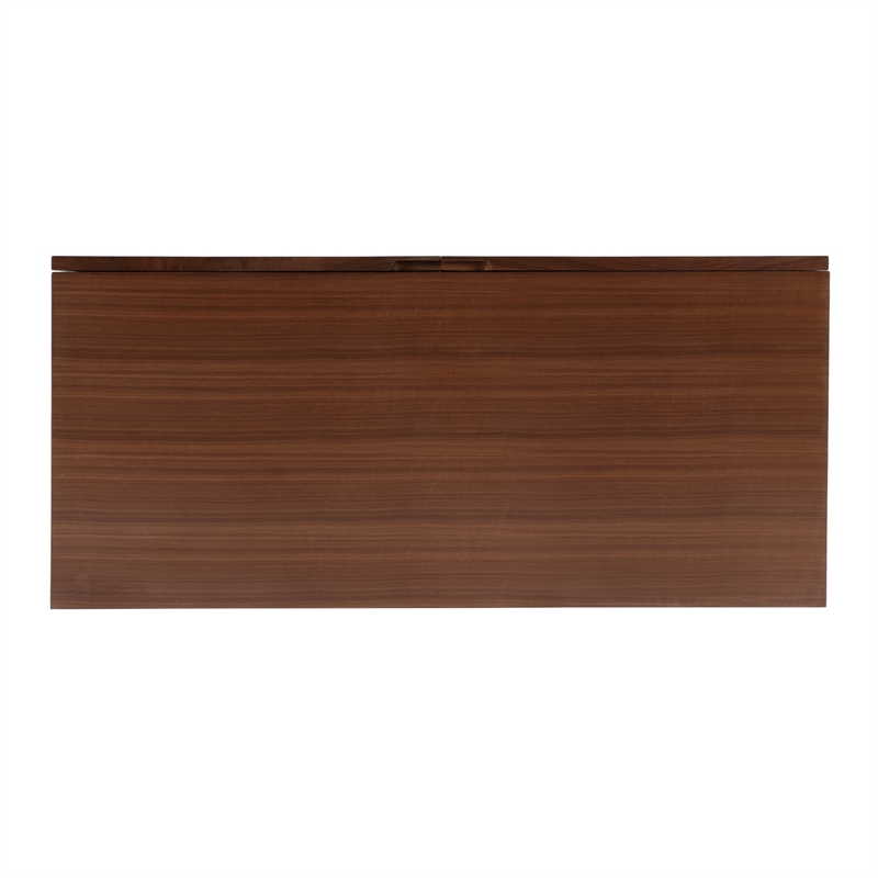 Beaumont Lane Mid-Century 2 Door Storage Cabinet in Heritage