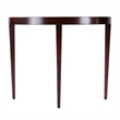 Beaumont Lane Wood Mid-Century Console Table in Traditional Burl