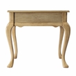 Beaumont Lane Traditional 1-Drawer End Table in Antique Beige
