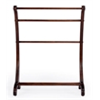 Beaumont Lane Transitional Plantation Cherry Finish Blanket Stand