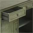 Beaumont Lane Transitional Imperial Wood Console Cabinet - Green
