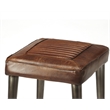 Beaumont Lane Contemporary Leather And Metal 32