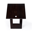 Beaumont Lane Modern Transitional Coffee Mango Wood Folding Table