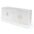 Beaumont Lane Modern Transitional White Wooden Accent Sideboard