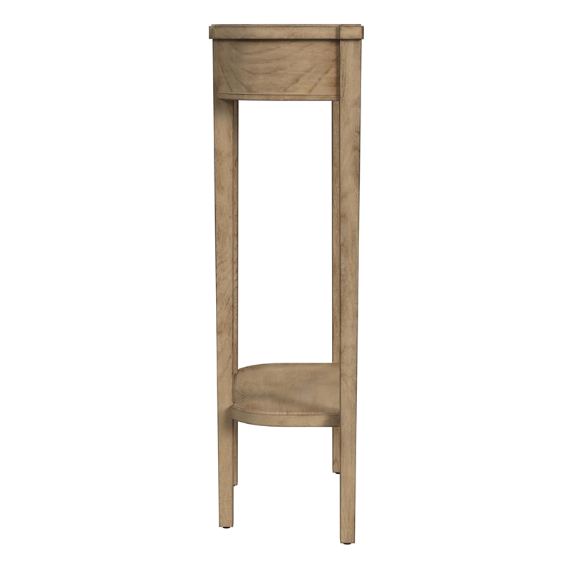Beaumont Lane Transitional Antique Beige Finish Console Table