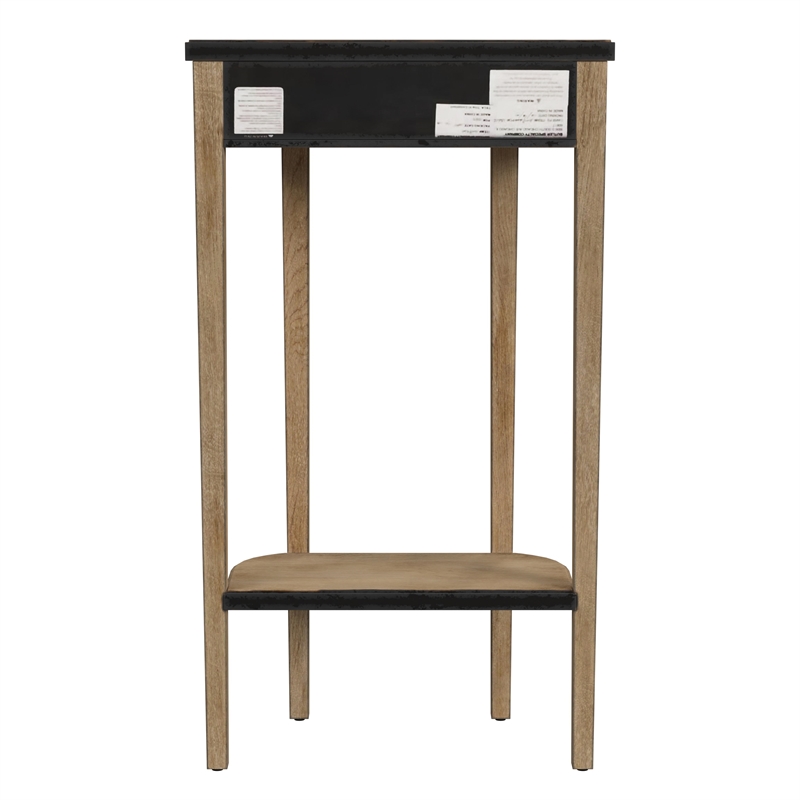 Beaumont Lane Transitional Antique Beige Finish Console Table