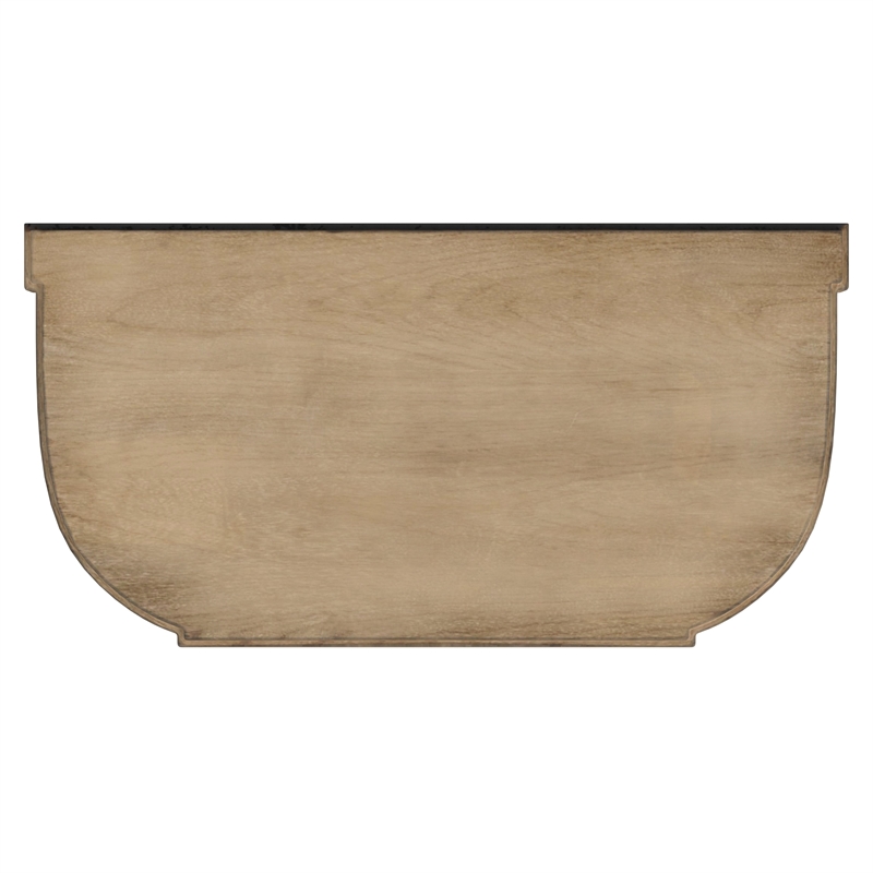 Beaumont Lane Transitional Antique Beige Finish Console Table