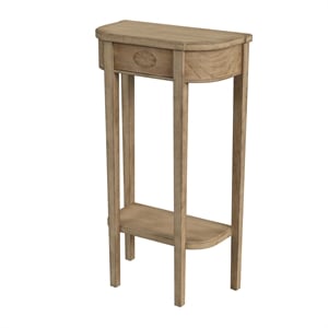 Beaumont Lane Transitional Antique Beige Finish Console Table