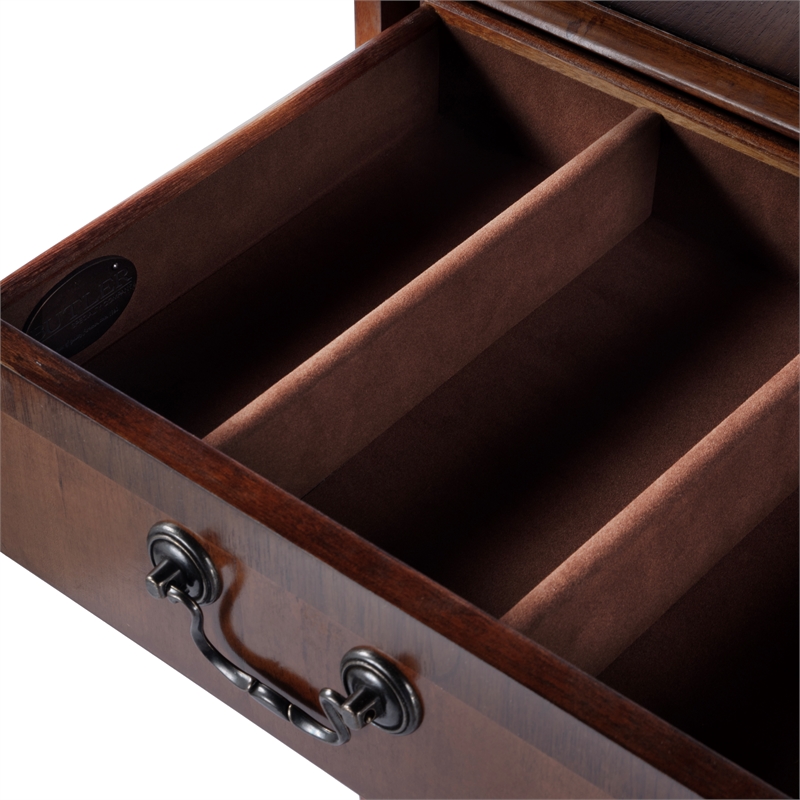 Beaumont Lane Traditional 4-Drawer Brown Finish Accent Chest