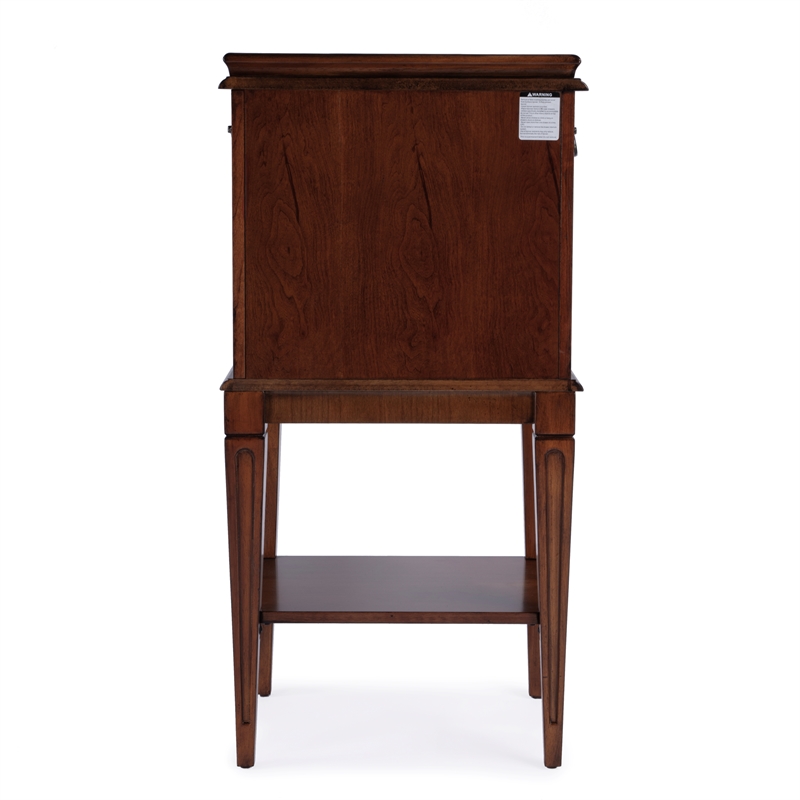 Beaumont Lane Traditional 4-Drawer Brown Finish Accent Chest