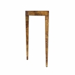 Beaumont Lane Mid-Century Traditional Burl Console Table - Brown