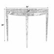 Beaumont Lane Mid-Century Traditional Burl Console Table - Brown