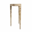 Beaumont Lane Mid-Century Light Burl Console Table in Brown Finish