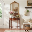 Beaumont Lane Traditional Wood Console Table in Olive Ash Finish