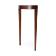 Beaumont Lane Mid-Century Wood Console Table in Brown Finish