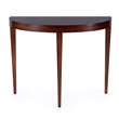 Beaumont Lane Mid-Century Wood Console Table in Brown Finish