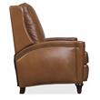 Beaumont Lane Contemporary Leather Manual Push Back Recliner