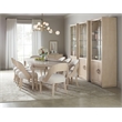 Beaumont Lane Transitional Chic Wood Side Chair in Natural Finish