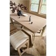 Beaumont Lane Contemporary Gathering Table in Natural Wood Finish