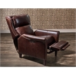 Beaumont Lane Red Leather Power Recliner with Power Headrest