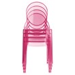 Beaumont Lane Modern Polycarbonate Stackable Baby Chair in Glossy White