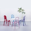 Beaumont Lane Modern Polycarbonate Stackable Baby Chair in Glossy White